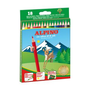 LAPIZ ALPINO 18 COLORES WF 656 LARGO