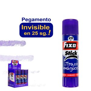 PEGAMENTO BARRA 20GR FIXO STICK MAGICO MORADO