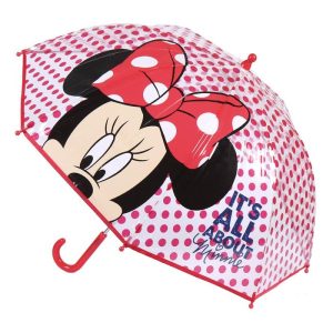 PARAGUAS MANUAL BURBUJA MINNIE