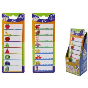 ETIQUETAS TERMOADHESIVAS MARCA-ROPA 16 UNIDADES