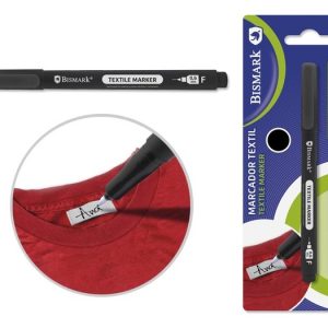ROTULADOR PERMANENTE TEXTIL COLOR NEGRO 0,60MM