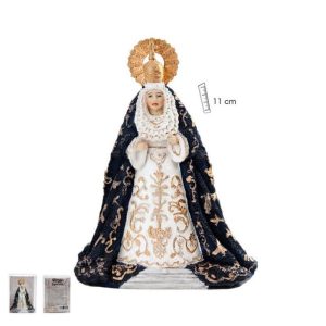 FIGURA VIRGEN DE LA ESPERANZA OSCURA 11 CM