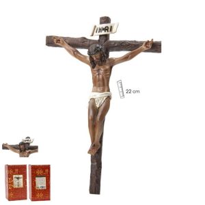 FIGURA CRISTO DE LA BUENA MUERTE 22 CM