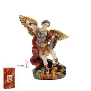 FIGURA ARCANGEL SAN MIGUEL 14 CM