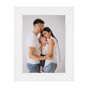 MARCO FOTOS MADERA BLANCO ENVEJECIDO 5960 10X15