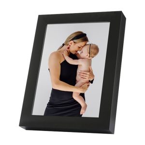 MARCO FOTOS MADERA NEGRO BORDE GRUESO 53-N 10X15
