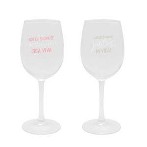 COPAS DE VINO PARA BRINDAR (Y LO QUE SURJA)