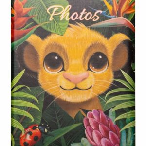 ALBUM FOTO 100 BOLSILLOS 10X15CM DISNEY LION KING NATURE
