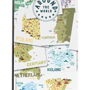 ALBUM FOTO SOFT 96 BOLSILLOS 10X15CM AROUND THE WORLD