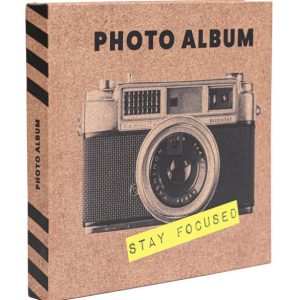 ALBUM FOTO 16X16CM 24 PAGINAS AUTOADHESIVAS STAY FOCUSED