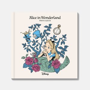 ALBUM FOTO 16X16CM 24 PAG ADHESIVAS ALICIA PAIS MARAVILLAS