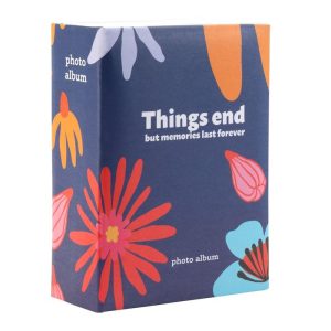 ALBUM FOTO 100 BOLSILLOS 10X15 CM MODERN FLOWERS