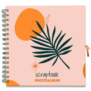 SCRAPBOOK ALBUM FOTO 26X26 CM 40 PAGINAS EARTH DAY