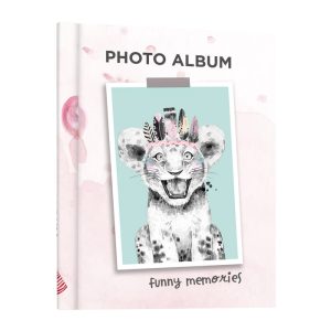 ALBUM FOTO 24X32 CM 30 PAGINAS AUTOADHESIVAS SAFARI BABIES