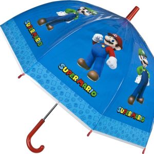 PARAGUAS 46CM MANUAL SUPER MARIO