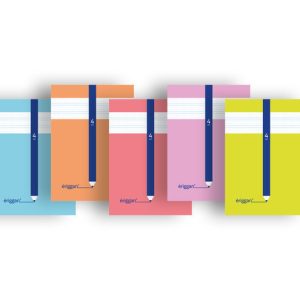LIBRETA A4 ERIGGAN CUADRO 4MM 50H CARTONCILLO SURTIDOS