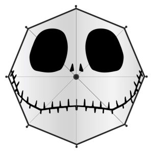 PARAGUAS MANUAL ADULTO NIGHTMARE BEFORE CHRISTMAS