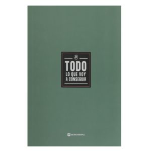 LIBRETA WATERPROOF - TODO LO QUE VOY A CONSEGUIR