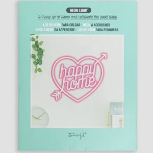 LAMPARA NEON HAPPY HOME