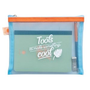 ESTUCHE + LIBRETA + BOLI TOOLS TO MAKE SOMETHING COOL