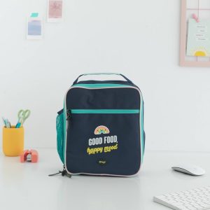 BOLSA DE ALMUERZO - GOOD FOOD, HAPPY MOOD