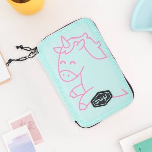 ESTUCHE 2 COMPARTIMENTOS MENTA- MY CREATIVITY HAS NO LIMITS