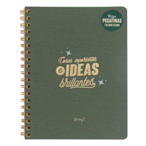 LIBRETA A5 - COSAS IMPORTANTES E IDEAS BRILLANTES