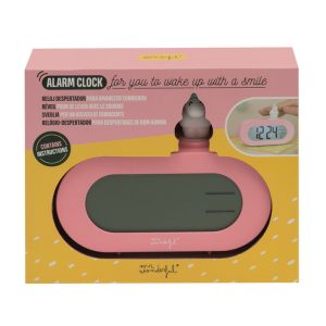 RELOJ DESPERTADOR - UNICORN PINK