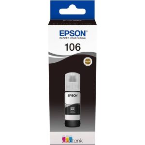 CARTUCHO TINTA EPSON C13T00R140 106 ECOTANK FOTO NEGRO