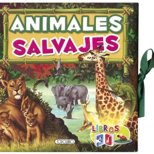 LIBROS 3D ANIMALES SALVAJES