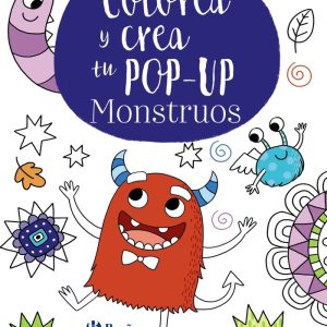 COLOREA Y CREA TU POP-UP MONSTRUOS