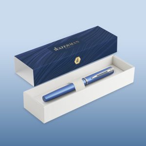 PLUMA WATERMAN ALLURE M LACADO AZUL