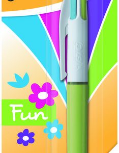 BOLIGRAFO BIC 4 COLORES FUN PASTEL BLISTER 887776
