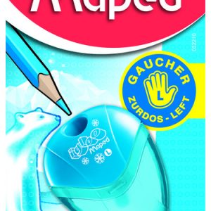 SACAPUNTAS IGLOO 1 USO ZURDOS DEPOSITO BLISTER 1 UNIDAD