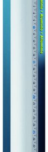 REGLA PLANA ALUMINIO 40CM BLISTER