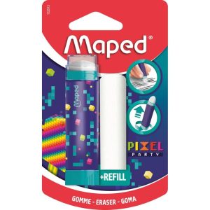 BLISTER 1 GOMA TUBO MAPED PIXEL PARTY
