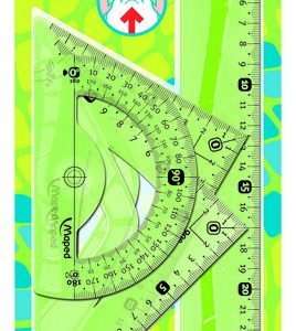 JUEGO REGLAS FLEXIBLE 30CM 4P BLISTER