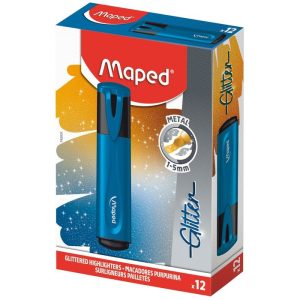 MARCADOR MAPED FLUO METAL AZUL