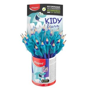 BLISTER 2 LAPIZ GRAFITO HB GOMA + 1 ADAPTADOR ERGONOMICO