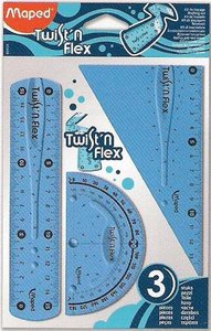 JUEGO REGLAS MAPED TWISTN FLEX 3PZAS