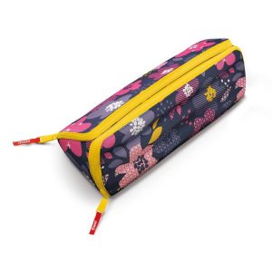 PORTATODO DOBLE OPEN XXL FANCY FLOWER PINK