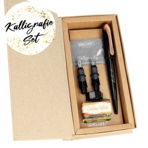 SET AIR BEST WRITER PLUMA 3 PUNTAS Y TINTERO BLACK ROSE