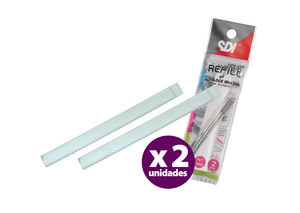 RECAMBIO PORTAGOMAS BLANCO BLISTER 2 UNIDADES