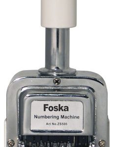 NUMERADOR FOSKA 5 MM 6 BANDAS