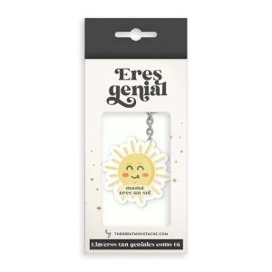 LLAVERO MAMA ERES UN SOL
