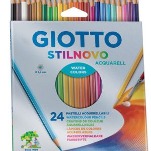 LAPIZ ACUARELA GIOTTO STYLNOVO 24 COLORES SURTIDOS