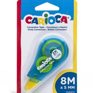 CINTA CORRECTORA CARIOCA 8M BLISTER 1 UDS
