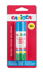 BARRA PEGAMENTO CARIOCA 40 GR BLISTER 1 UDS