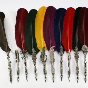 SET PLUMA, MANGO METALICO, TINTA 10CC MODELOS SURTIDOS