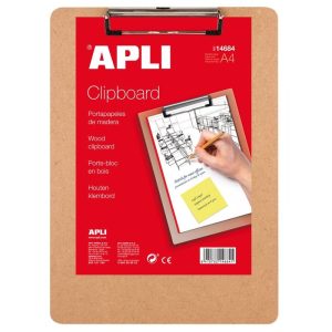 PORTAFOLIO APLI A4 MADERA